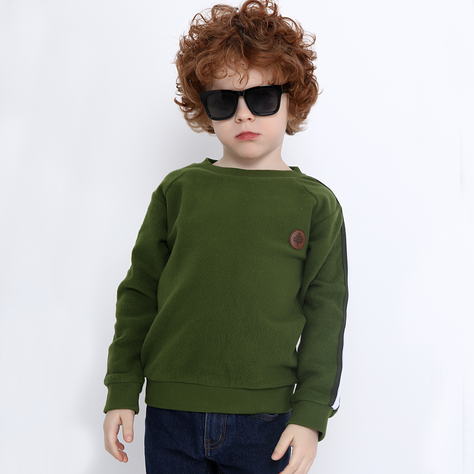 Свитер W.sharvel SWKID76-green - фото 1