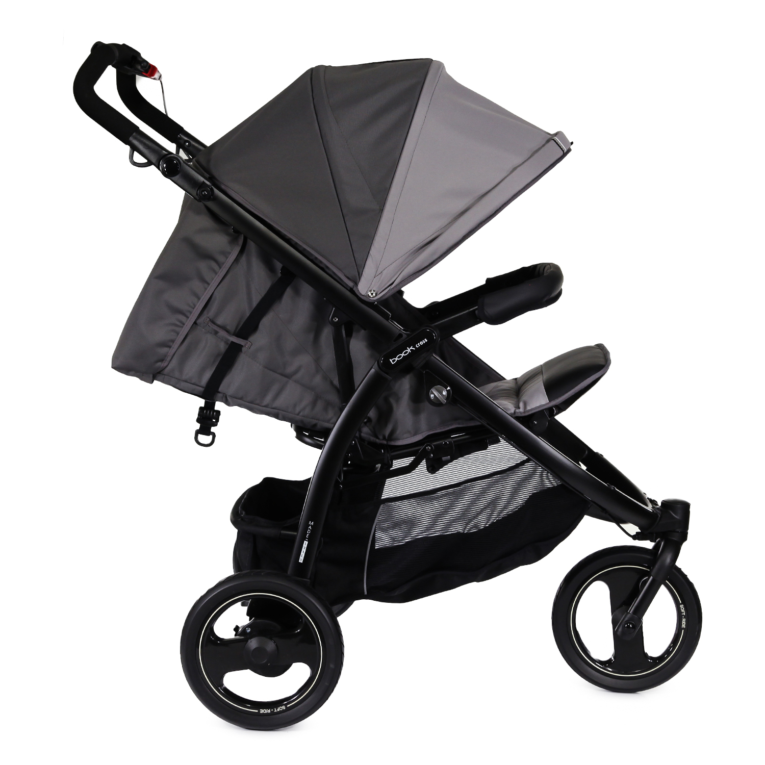 Коляска прогулочная Peg-Perego Book Cross Classic Grey - фото 3