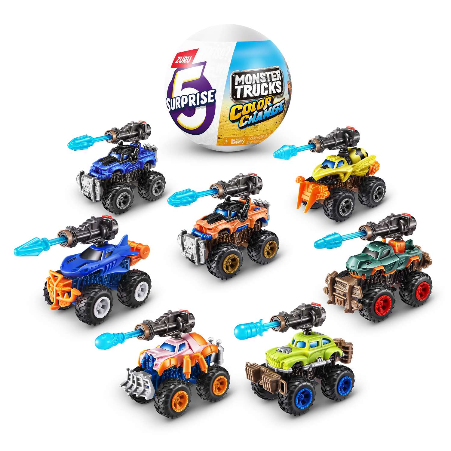 Набор игровой Zuru 5 surprise Monster Truck Серия 3 77594GQ1 - фото 19