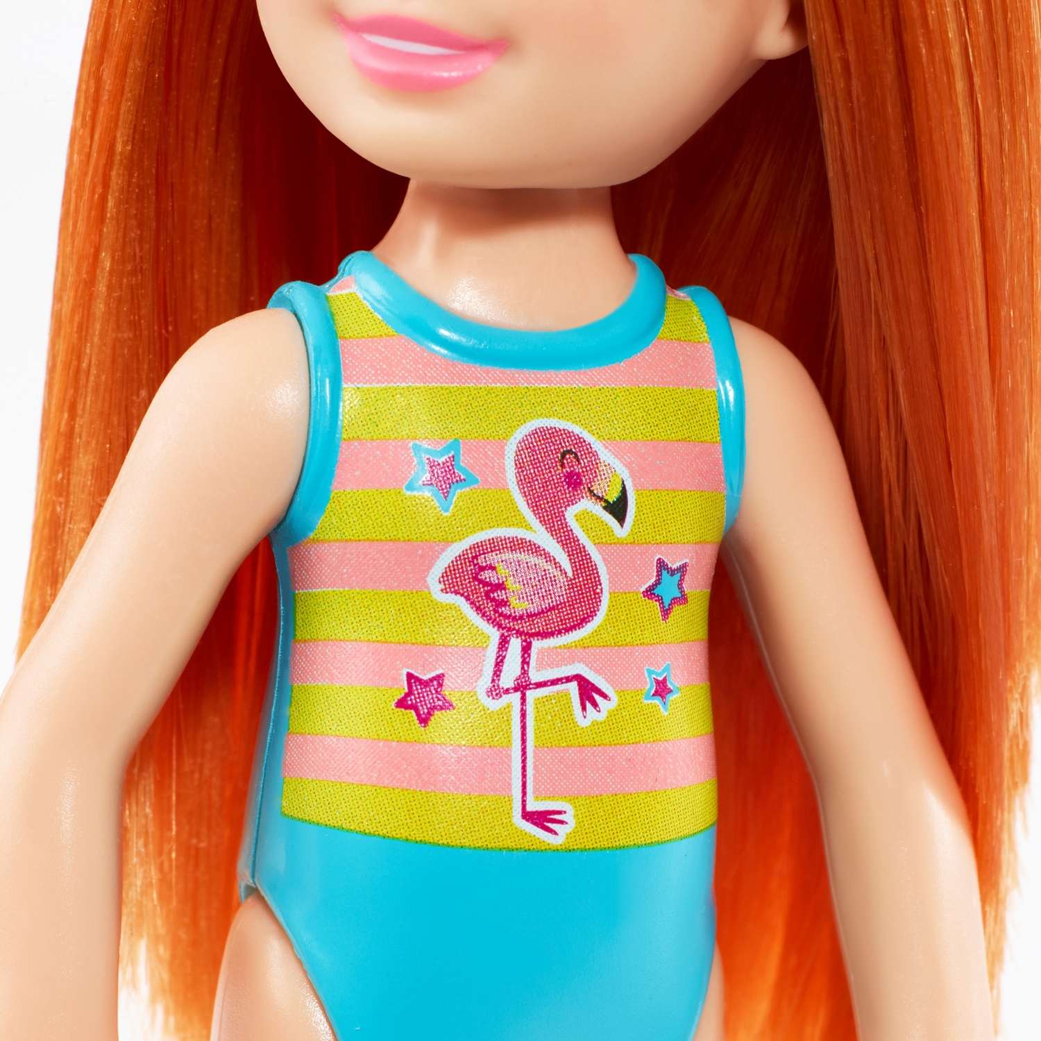 Кукла Barbie Челси в купальнике Рыжая GLN72 GLN73 - фото 7