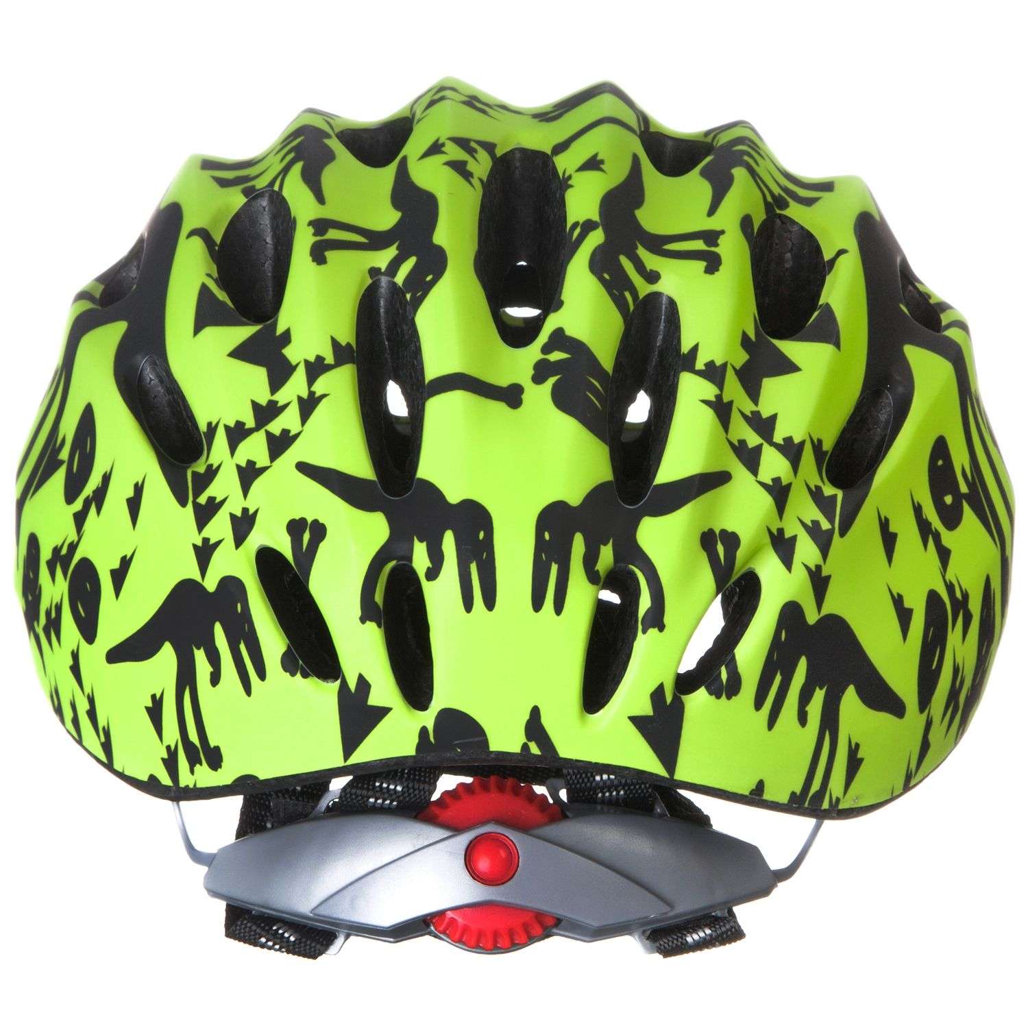 Шлем STG размер M 52-56 cm STG HB10 черно зеленый - фото 4
