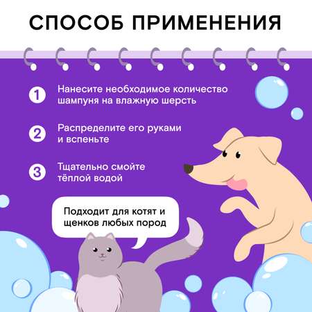 Шампунь для животных WONDER Lab Wonder Lab 550мл