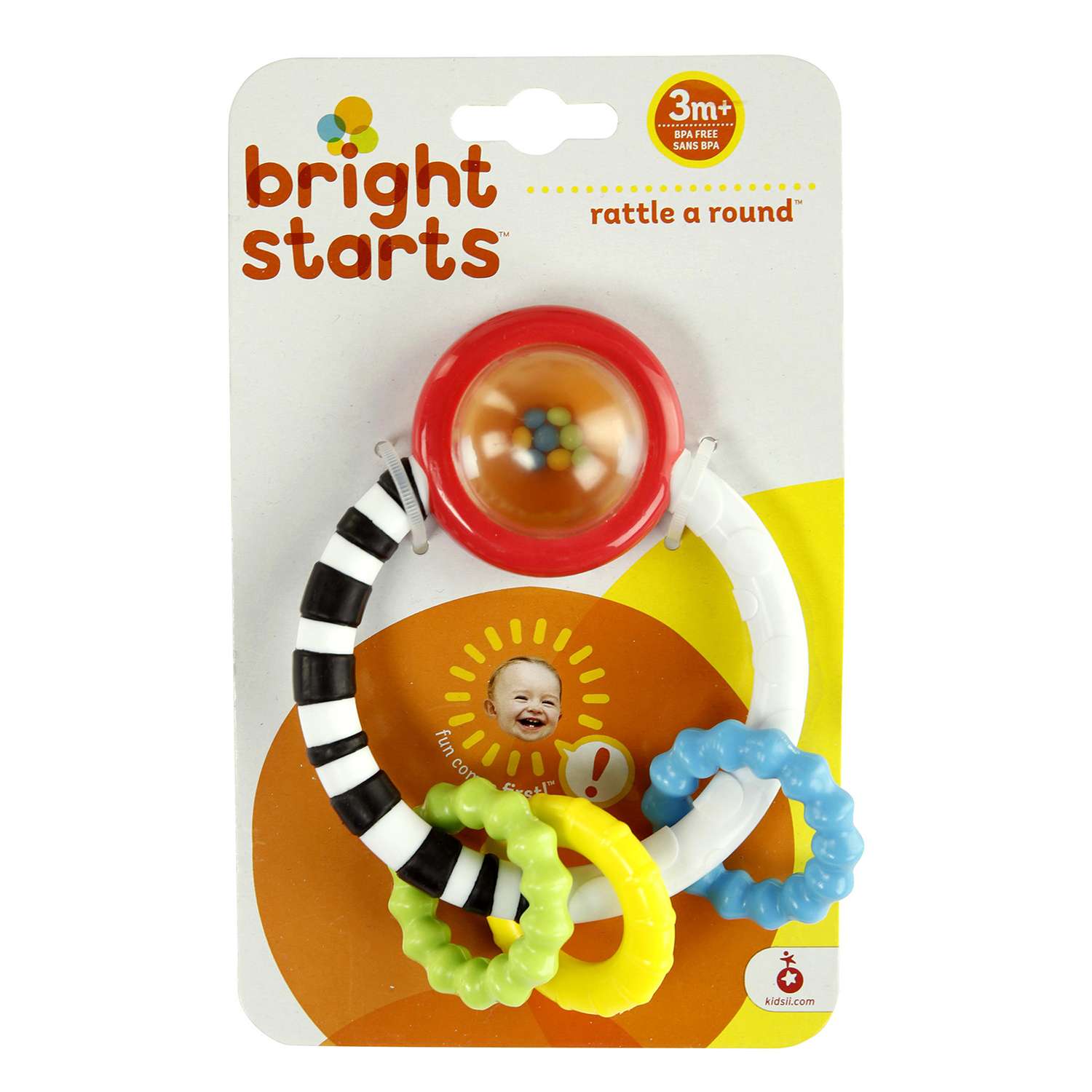 Прорезыватель Bright Starts Колечко - фото 4