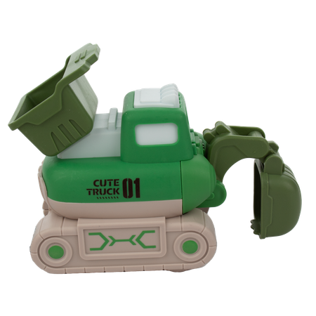 Машинка KiddieDrive инерционная Стройкар зеленая