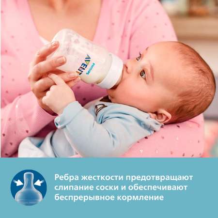 Бутылочка для кормления Philips Avent Anti-colic 330мл с 3месяцев SCY106/01