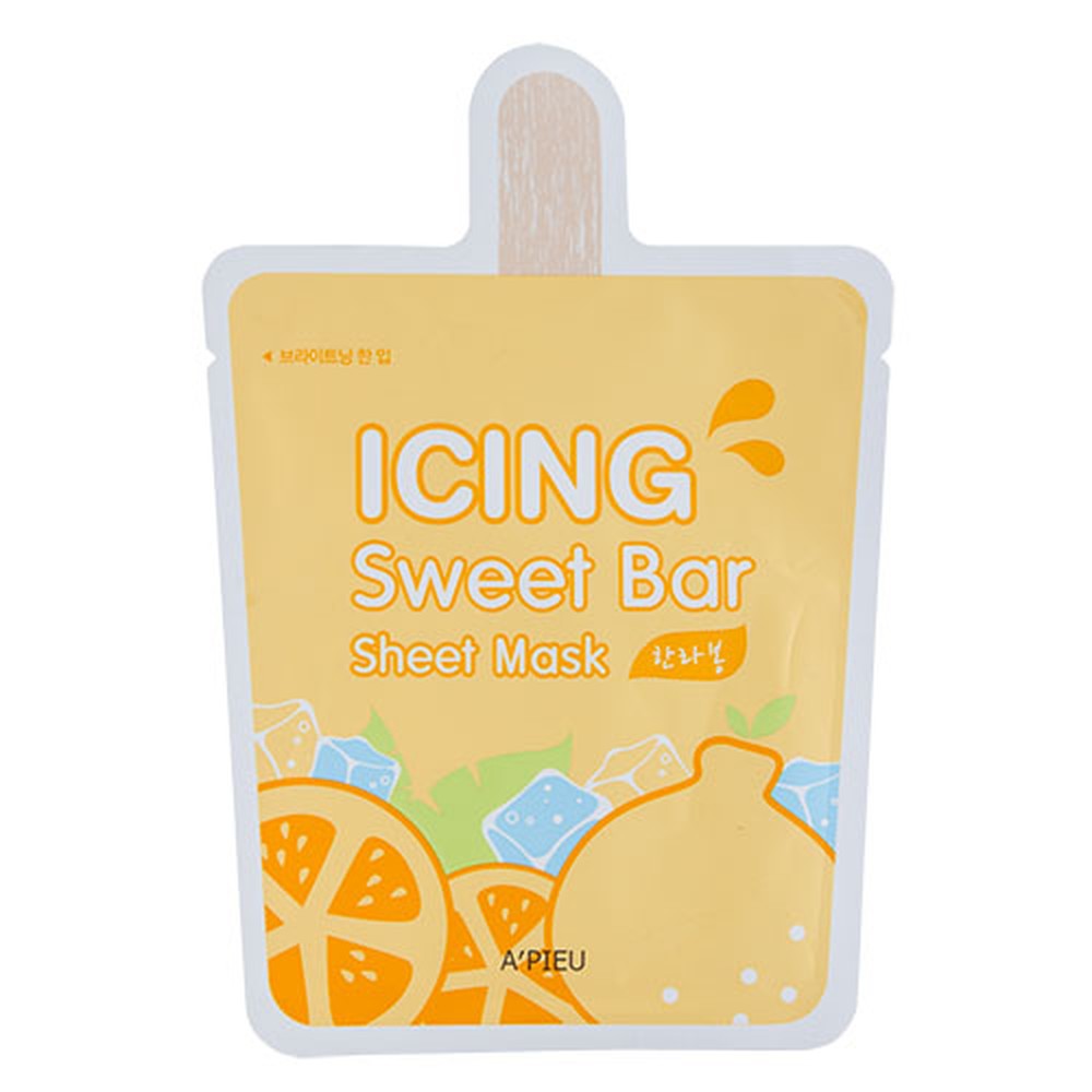 Маска тканевая APieu Icing sweet bar цитрус 21 г - фото 4