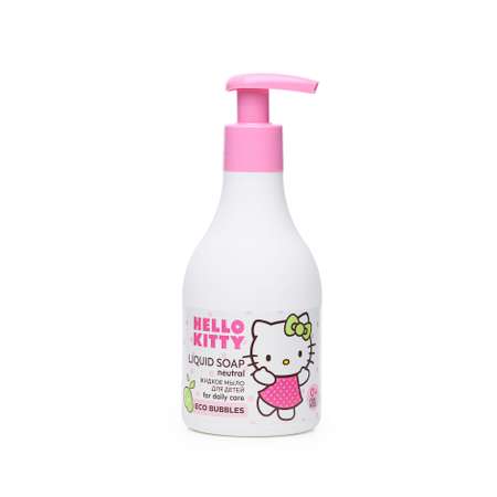 Жидкое мыло 0+ Hello Kitty ECO BUBBLES детское жидкое мыло пенка для рук 0+ 250 мл