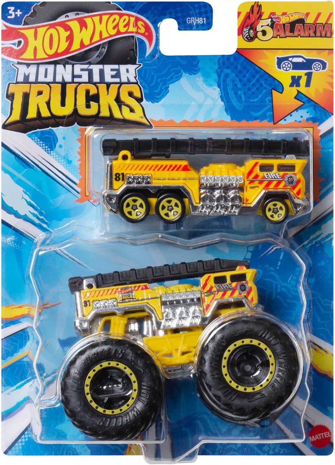 Машинка Hot Wheels Monster Truck HWN39 GRH81 - фото 1