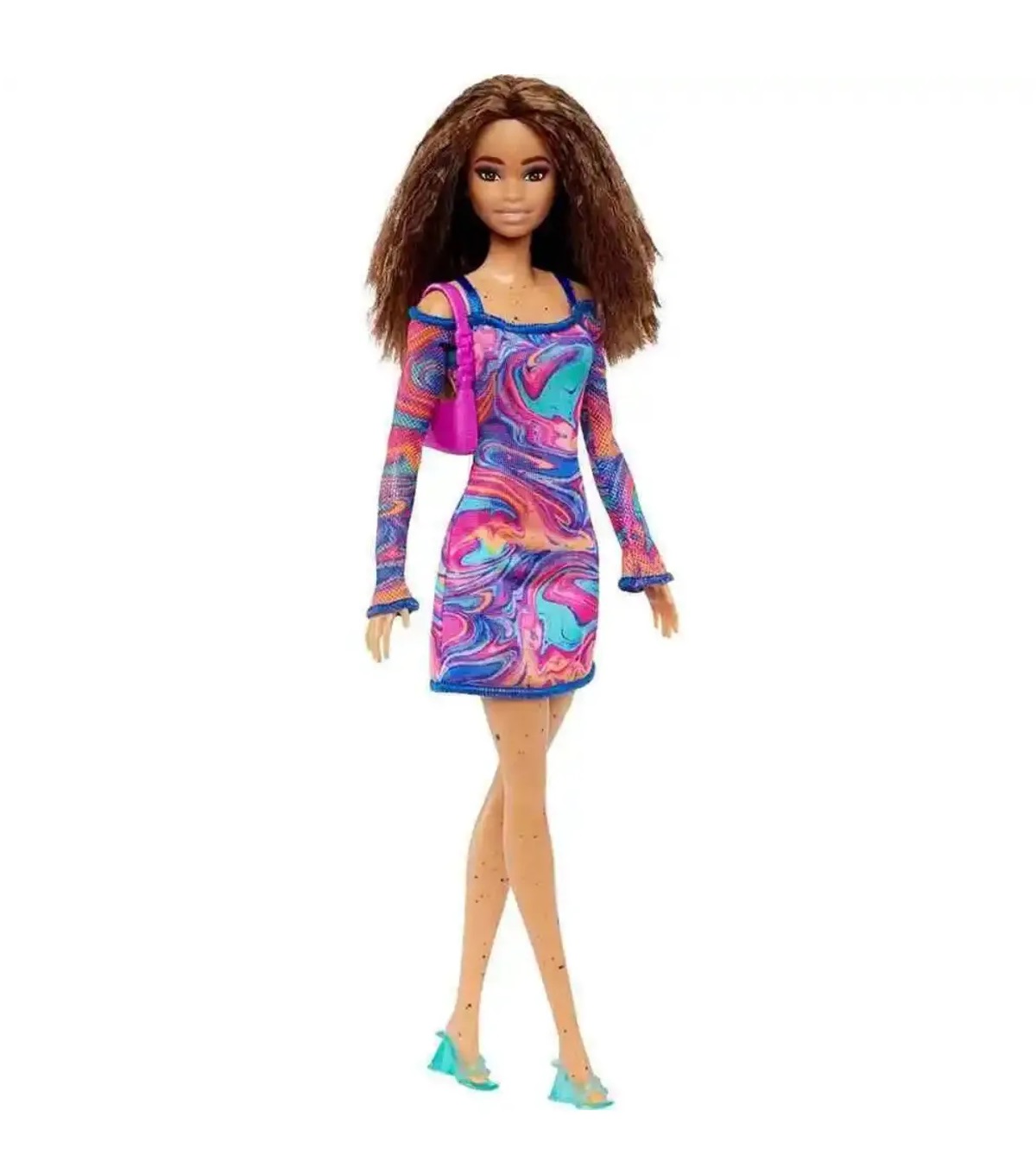 Кукла Barbie Fashionistas с гребнем и веснушками HJT03 HJT03 - фото 2