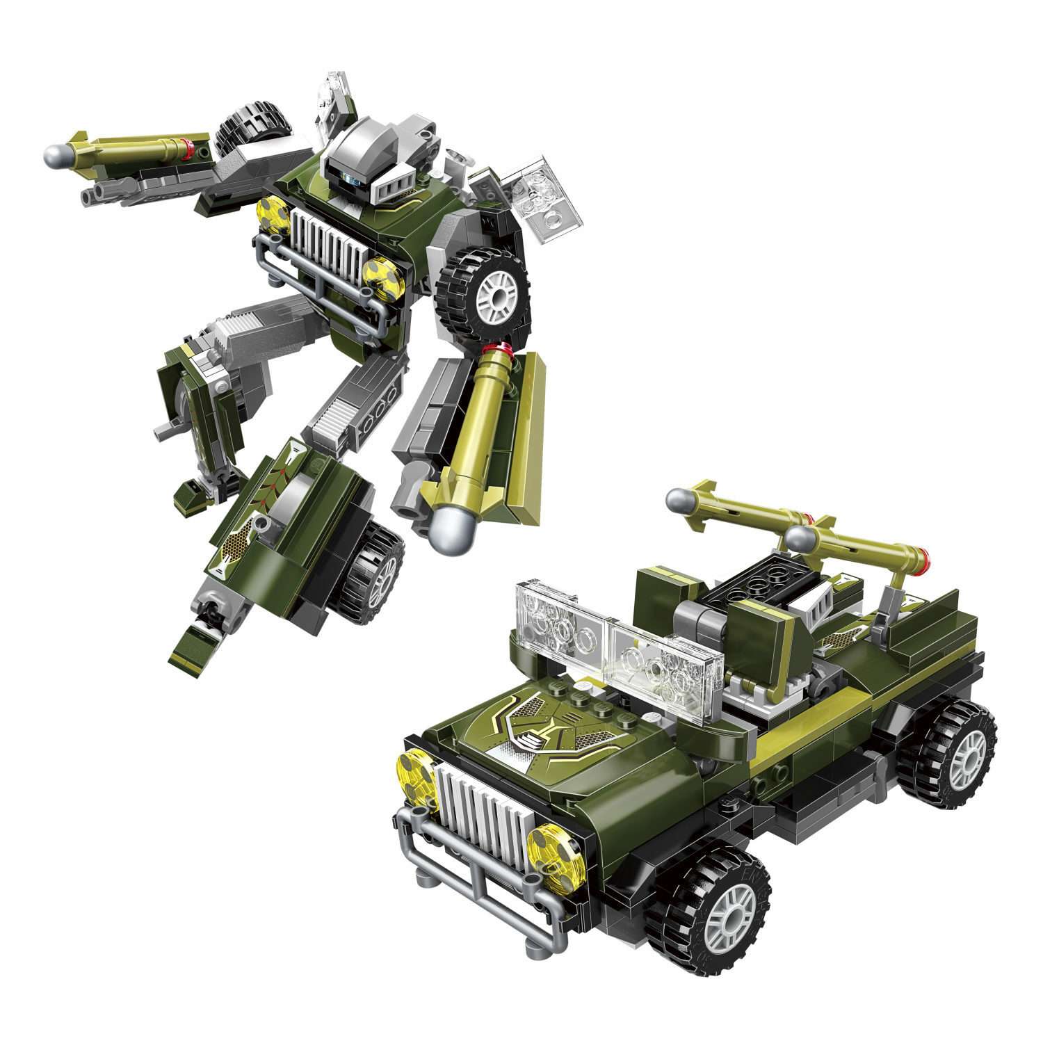 Конструктор Blockformers Transbot Крузер и Комбат - фото 1