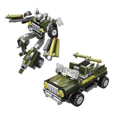 Конструктор Blockformers Transbot Крузер и Комбат