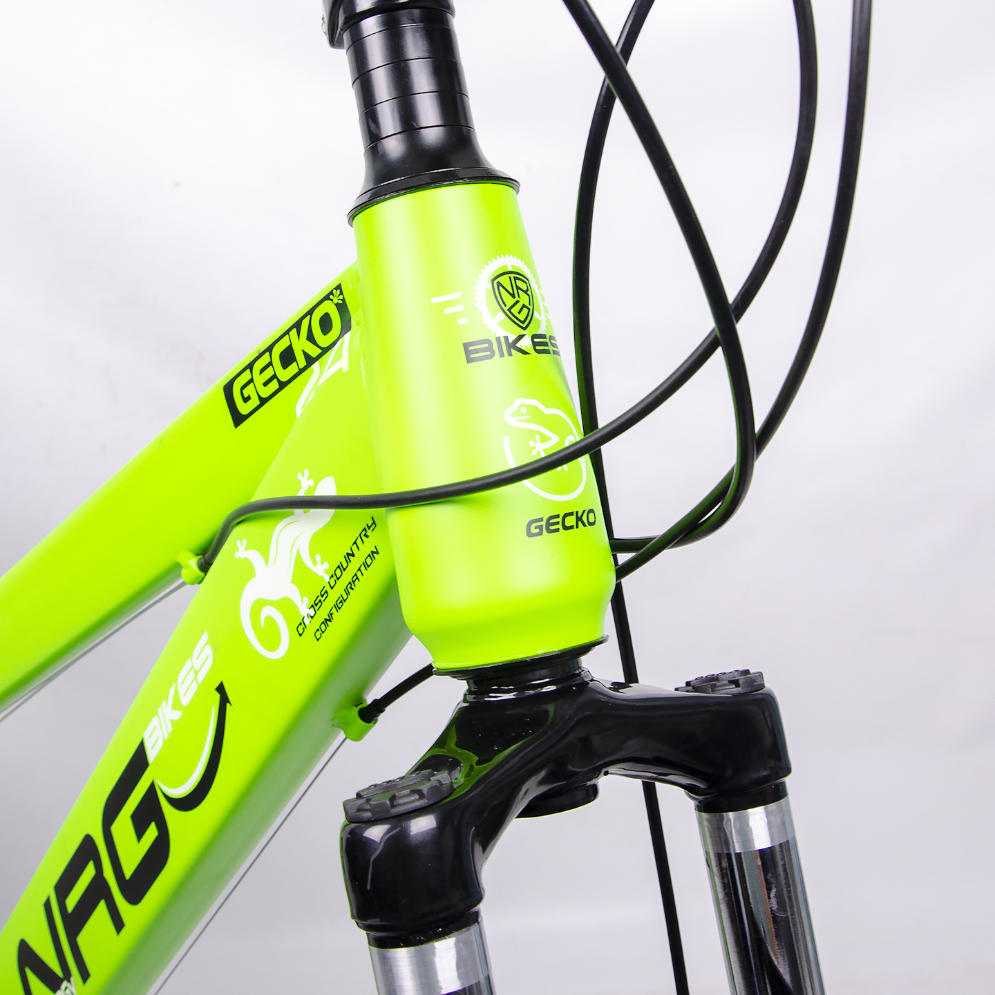 Велосипед NRG BIKES GECKO 24 lime-black-white - фото 17