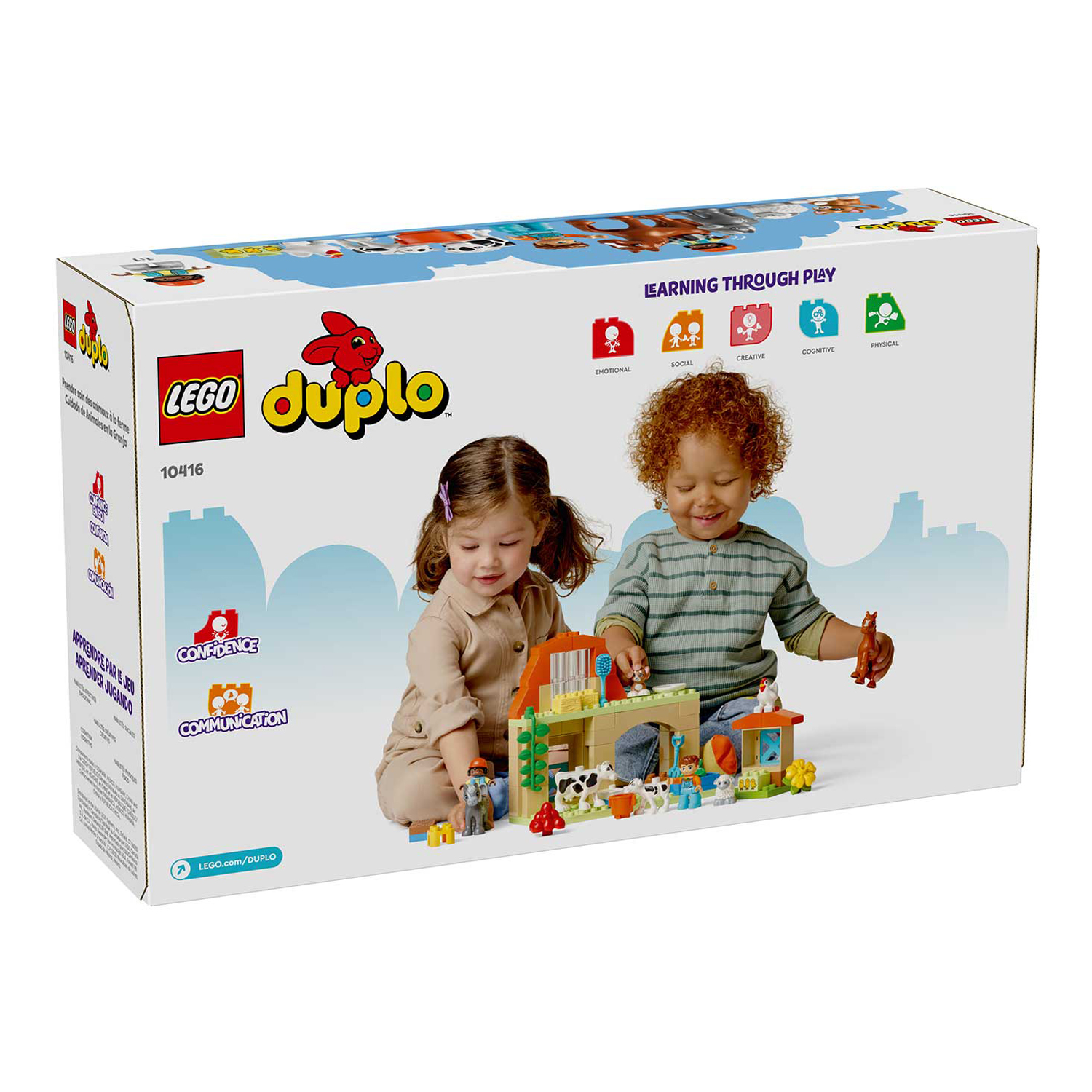 Конструктор детский LEGO Duplo Уход за животными на ферме - фото 3