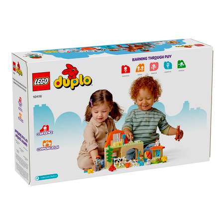 Конструктор детский LEGO Duplo Уход за животными на ферме