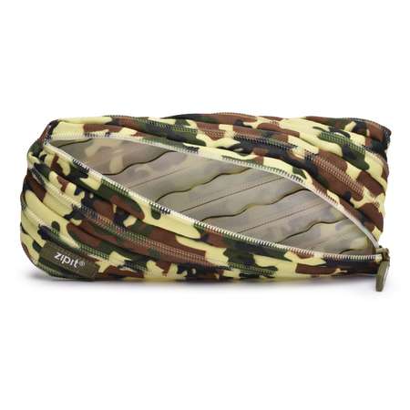 Пенал Zipit Camo Pouch цвет хаки