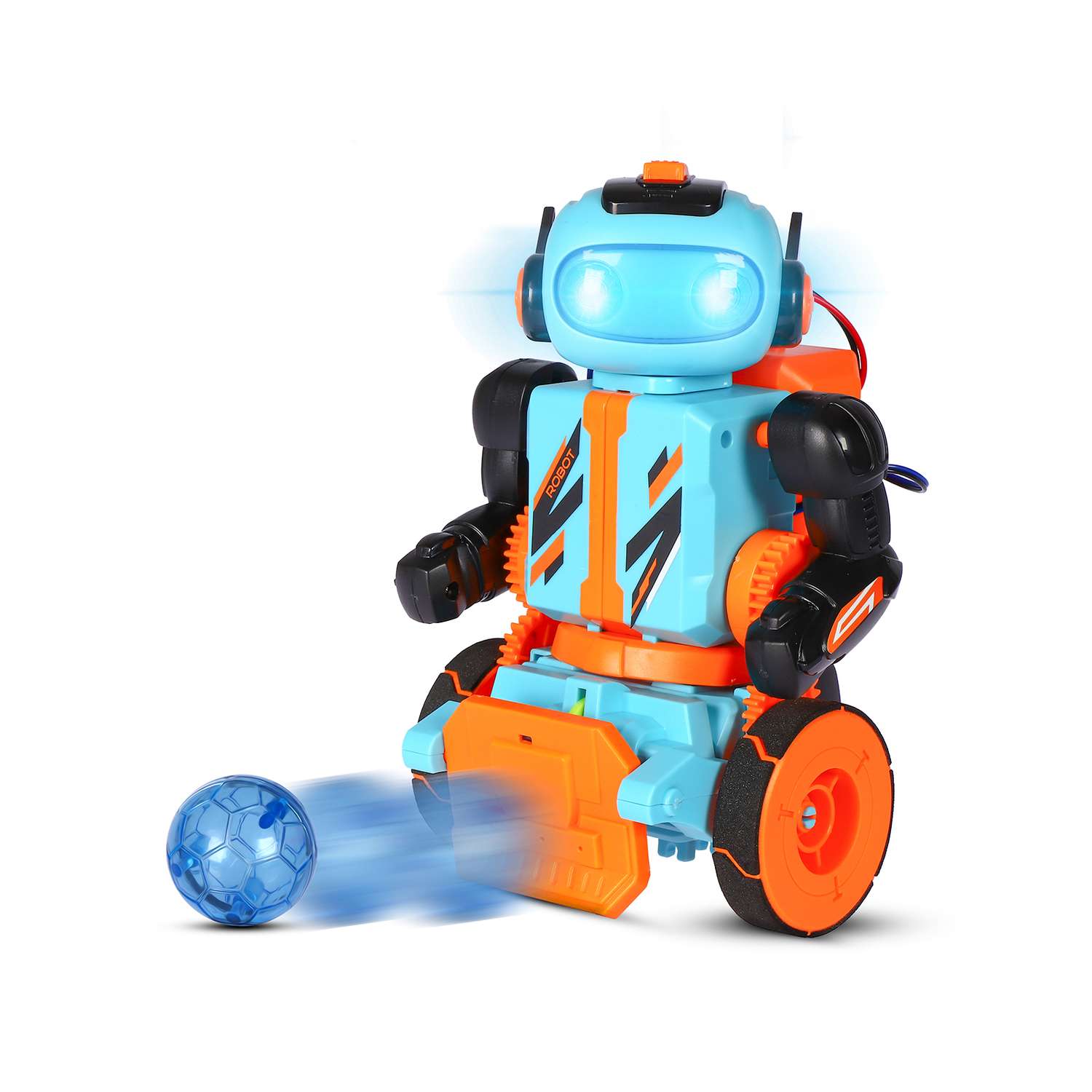 Робот-конструктор Smart Baby с пультом управления 3 в 1 220 деталей - фото 14