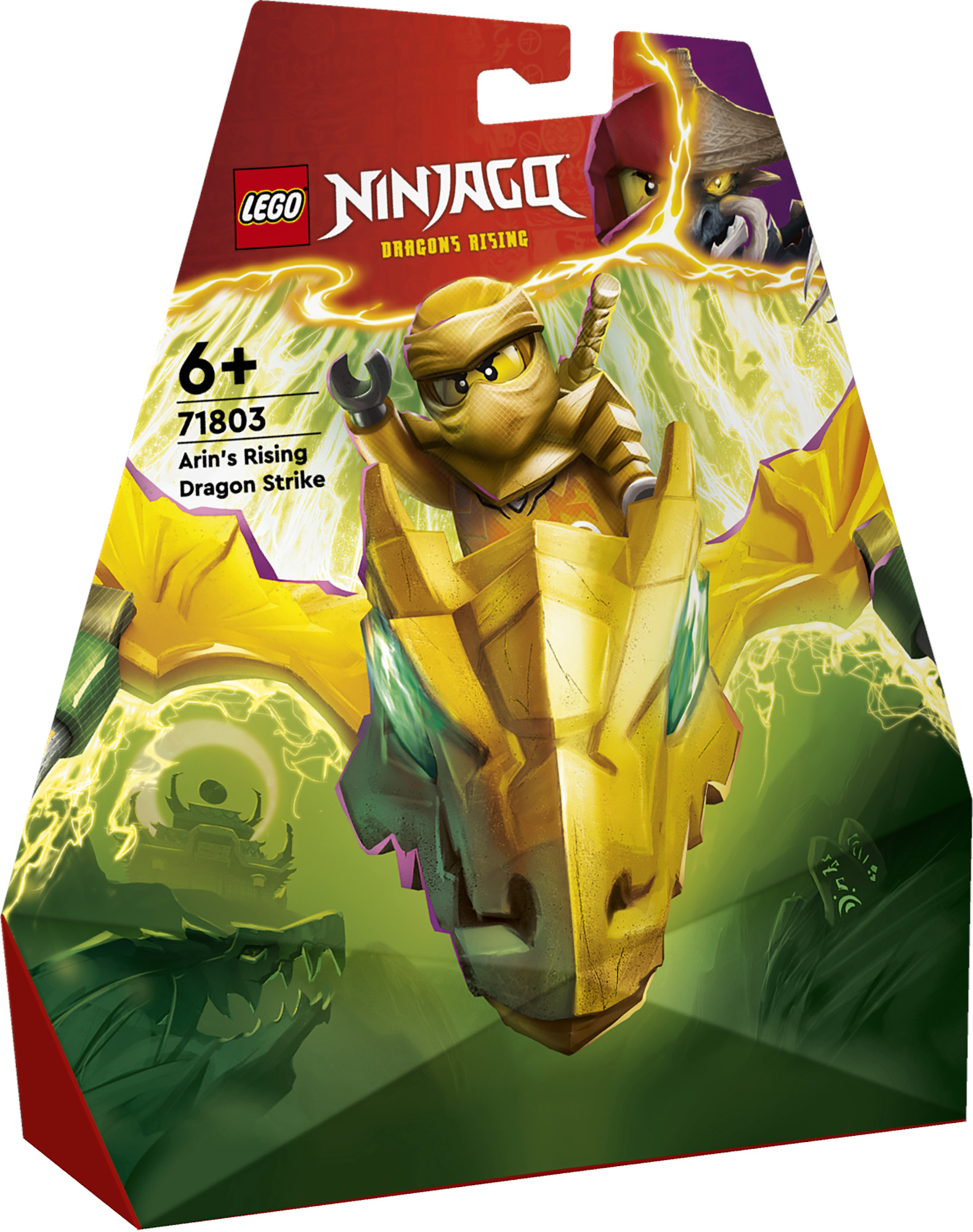 Конструктор LEGO Ninjago Удар восходящего дракона Армина 71803 купить по  цене 999 ₽ в интернет-магазине Детский мир