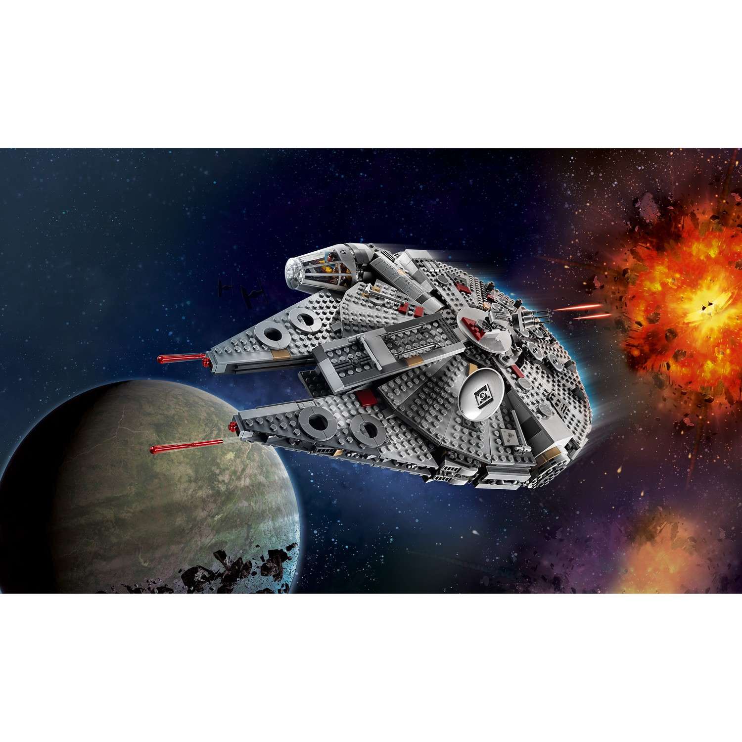 Конструктор LEGO Star Wars Episode IX Сокол Тысячелетия 75257 - фото 7