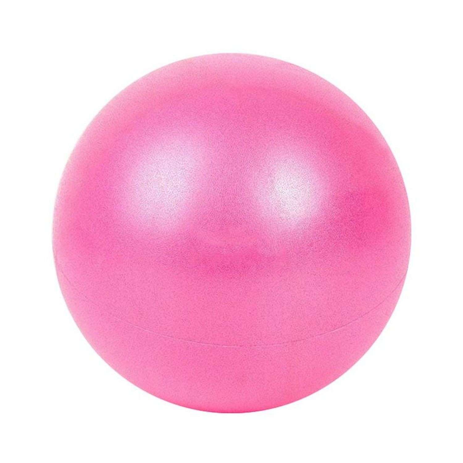 Мяч для йоги и пилатеса Beroma с антивзрывным эффектом 25 см розовый - фото 1