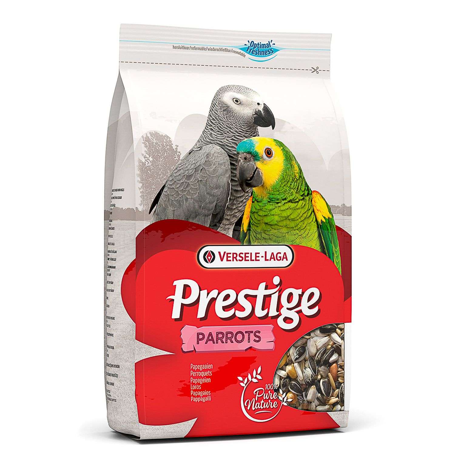 Корм для попугаев Versele-Laga Prestige Parrots крупных 1кг - фото 1
