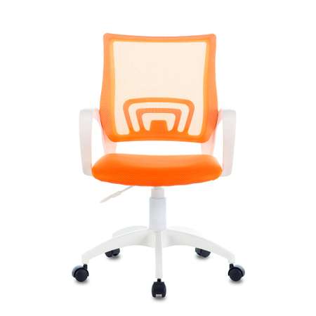 Кресло компьютерное Бюрократ Офисное CH-W695NLT оранжевый TW-38-3 TW-96-1 сетка/ткань