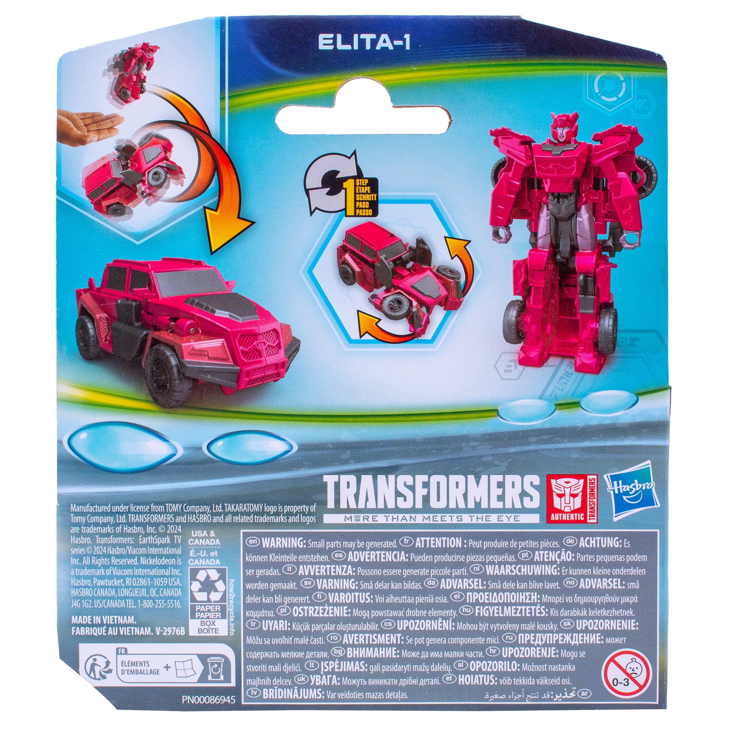 Трансформер Hasbro Новая искра фигурка Elita 10 см - фото 5