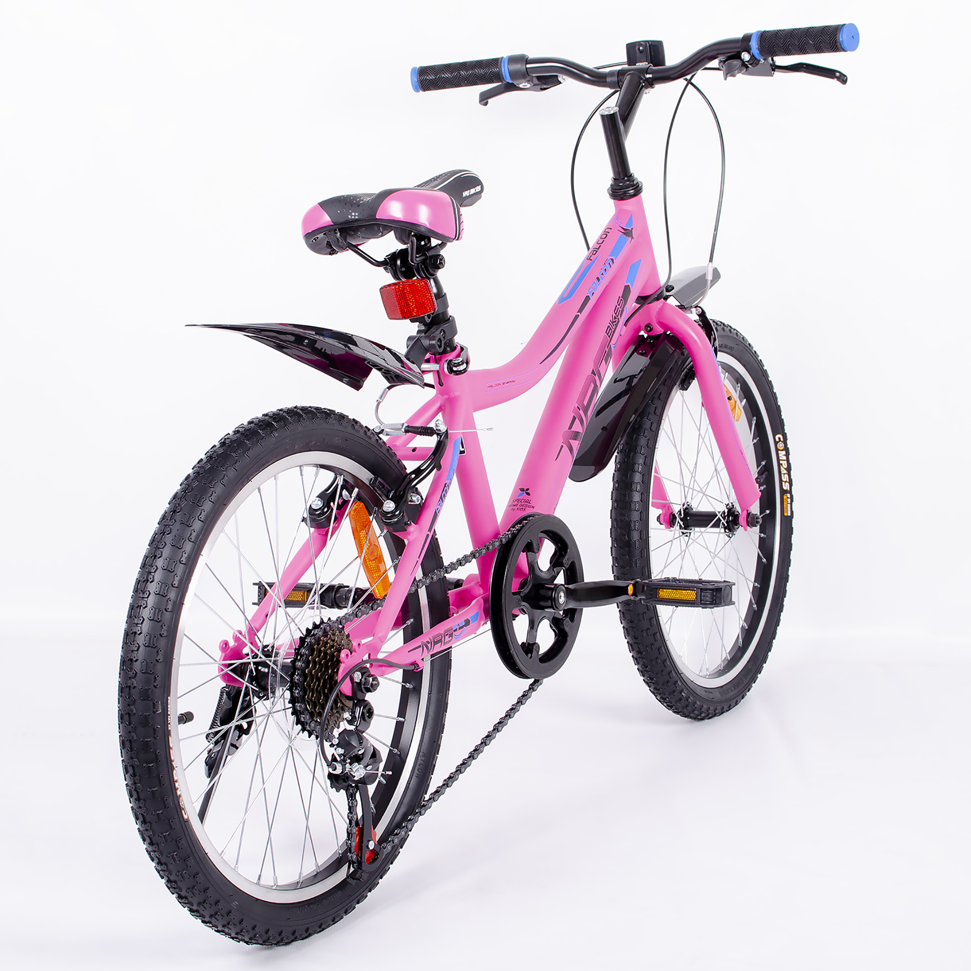 Велосипед NRG BIKES FALCON 20 pink-blue-black - фото 6