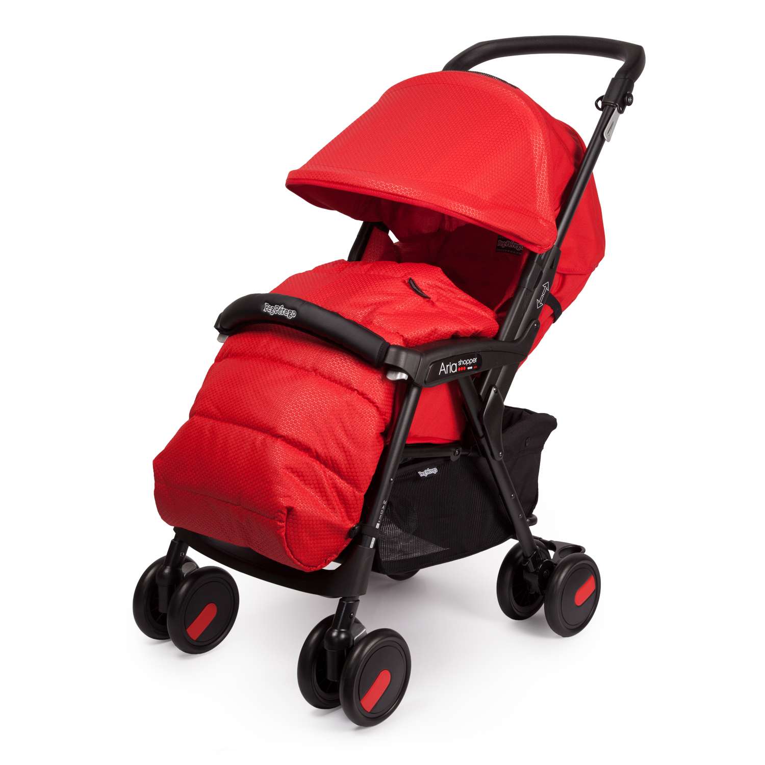 Прогулочная коляска Peg-Perego Aria Shopper Mod Red - фото 1