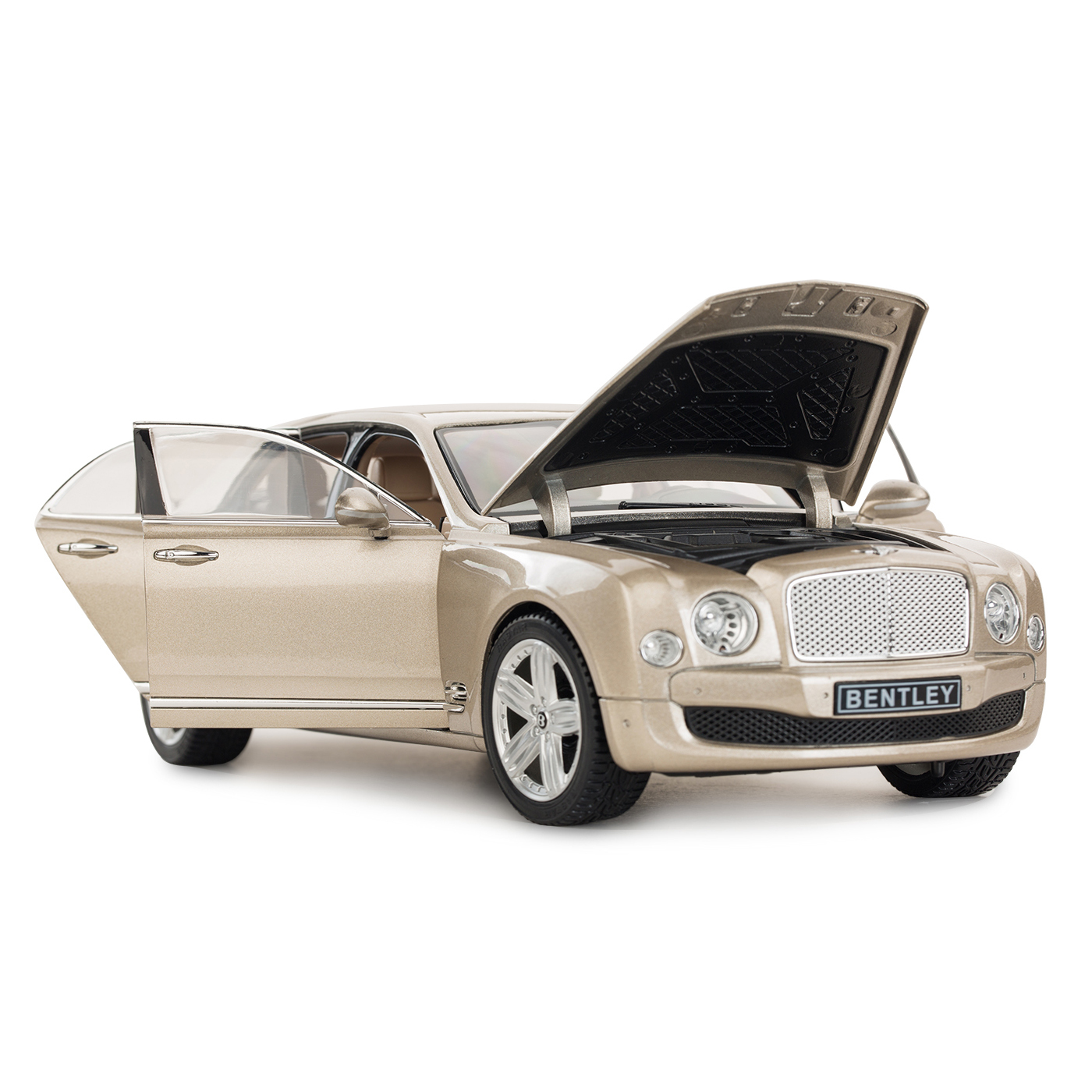 Машинка Rastar Bently Mulsanne 1:18 шампань купить по цене 3499 ₽ в  интернет-магазине Детский мир