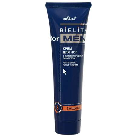 Крем для ног БЕЛИТА Belita for men с антимикробным эффектом 100 мл
