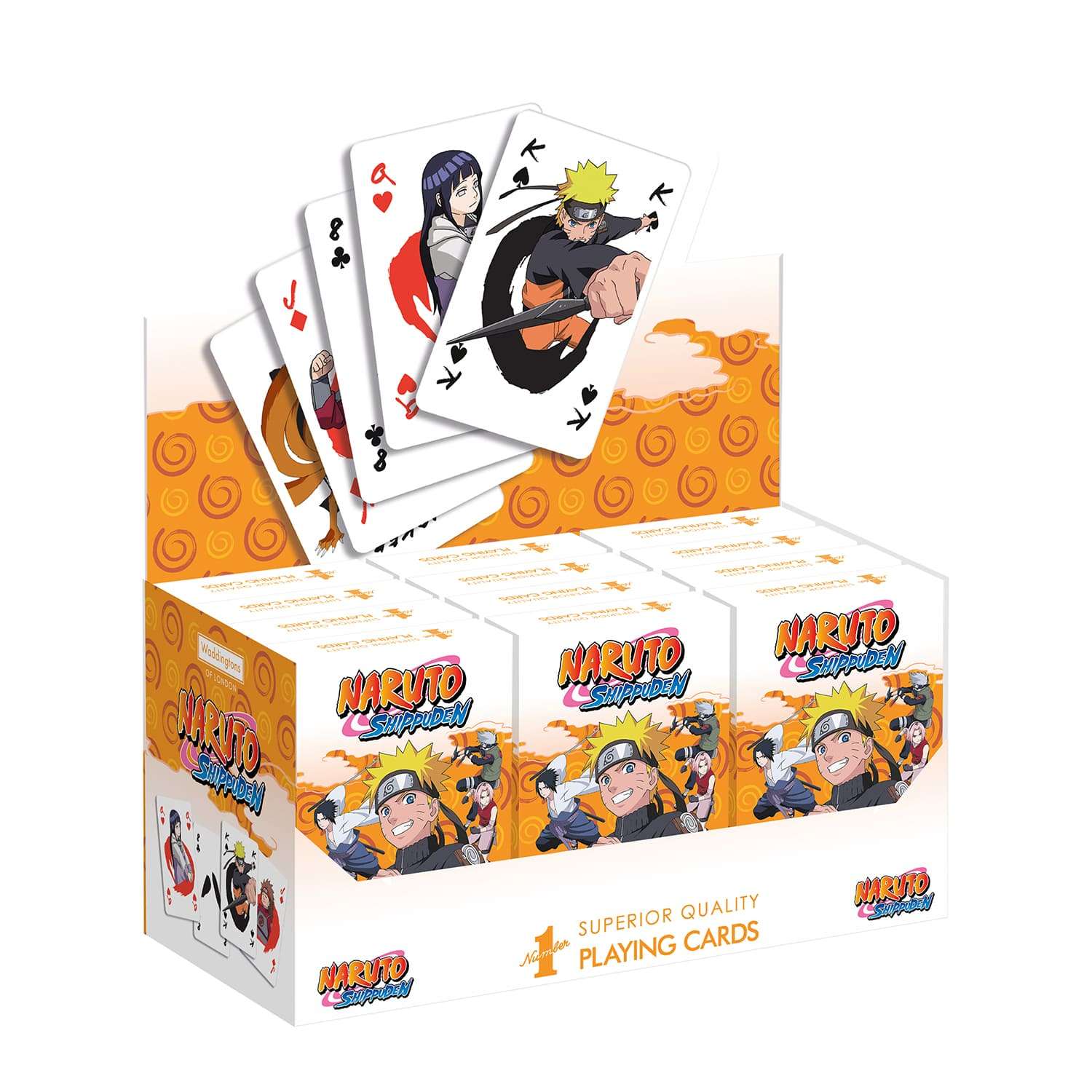 Игра настольная Winning Moves Карты игральные Naruto Наруто - фото 3