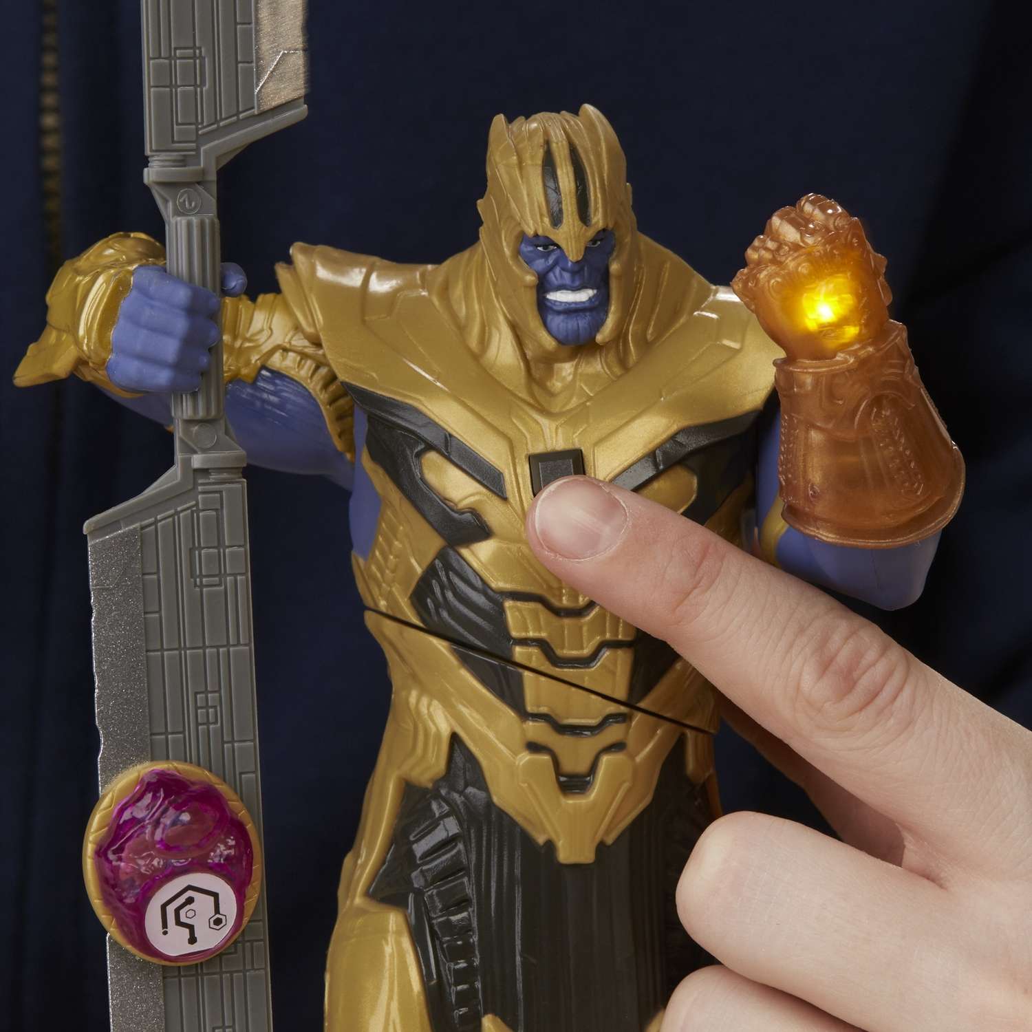 Набор игровой Marvel Танос и Железный Человек E0559121 - фото 5