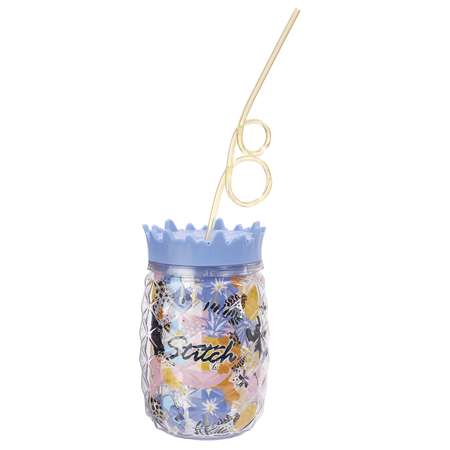 Кружка Funko пластмассовая Disney Stitch Cup with Straw UT-DI06473