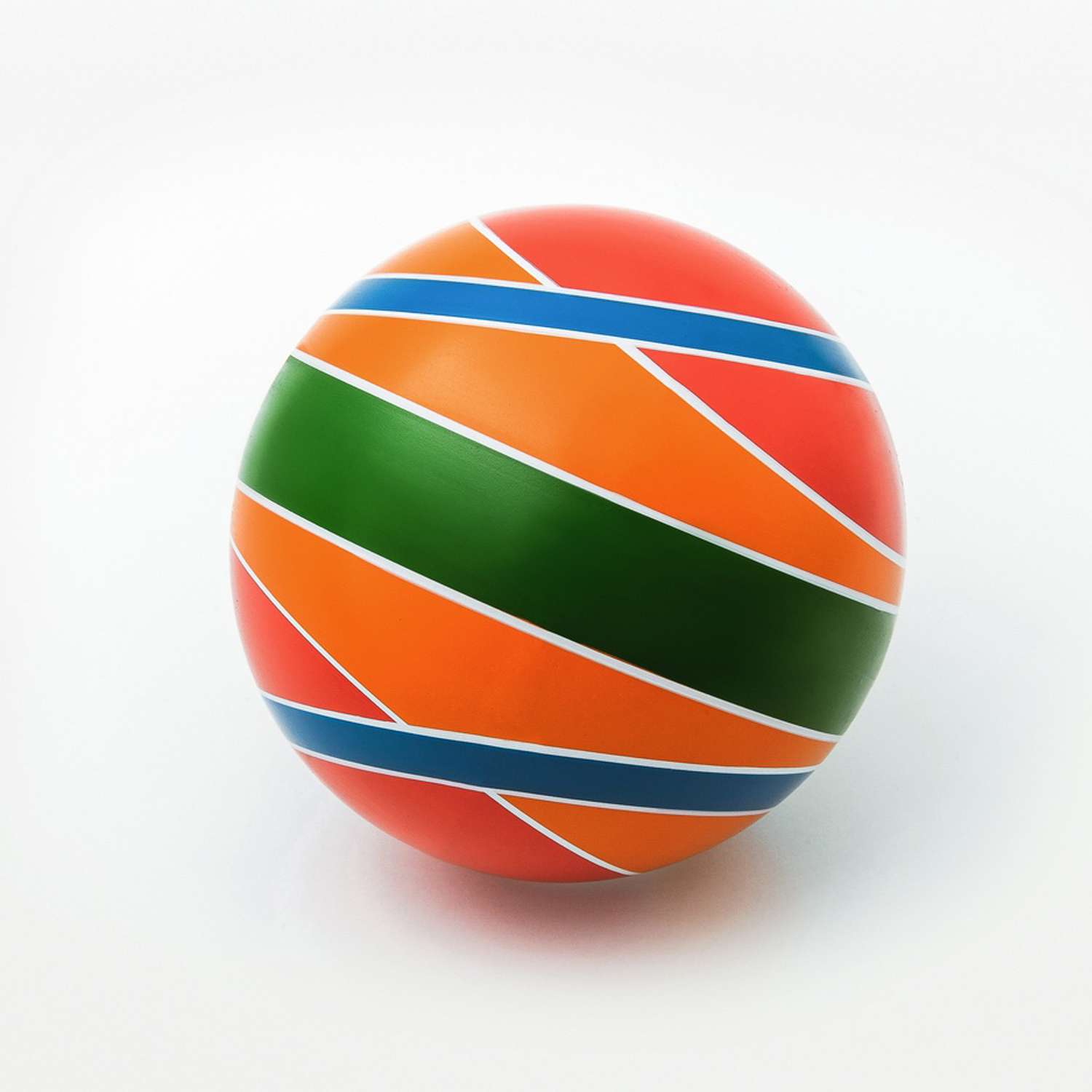 Мяч ЧАПАЕВ диаметр 200 «Юпитер» оранжеввый - фото 2