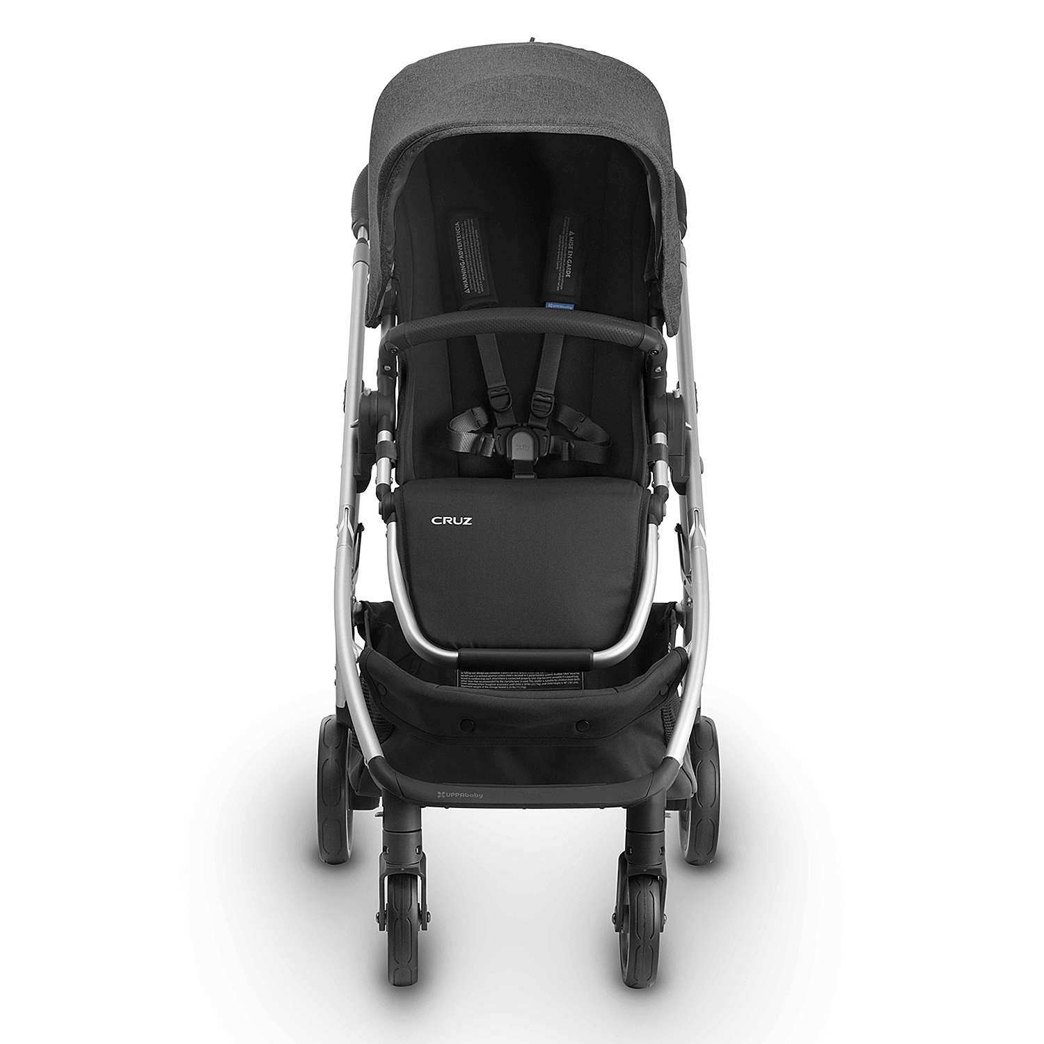 Коляска прогулочная UPPAbaby Cruz 2018 Jordan Black-Grey malange - фото 4