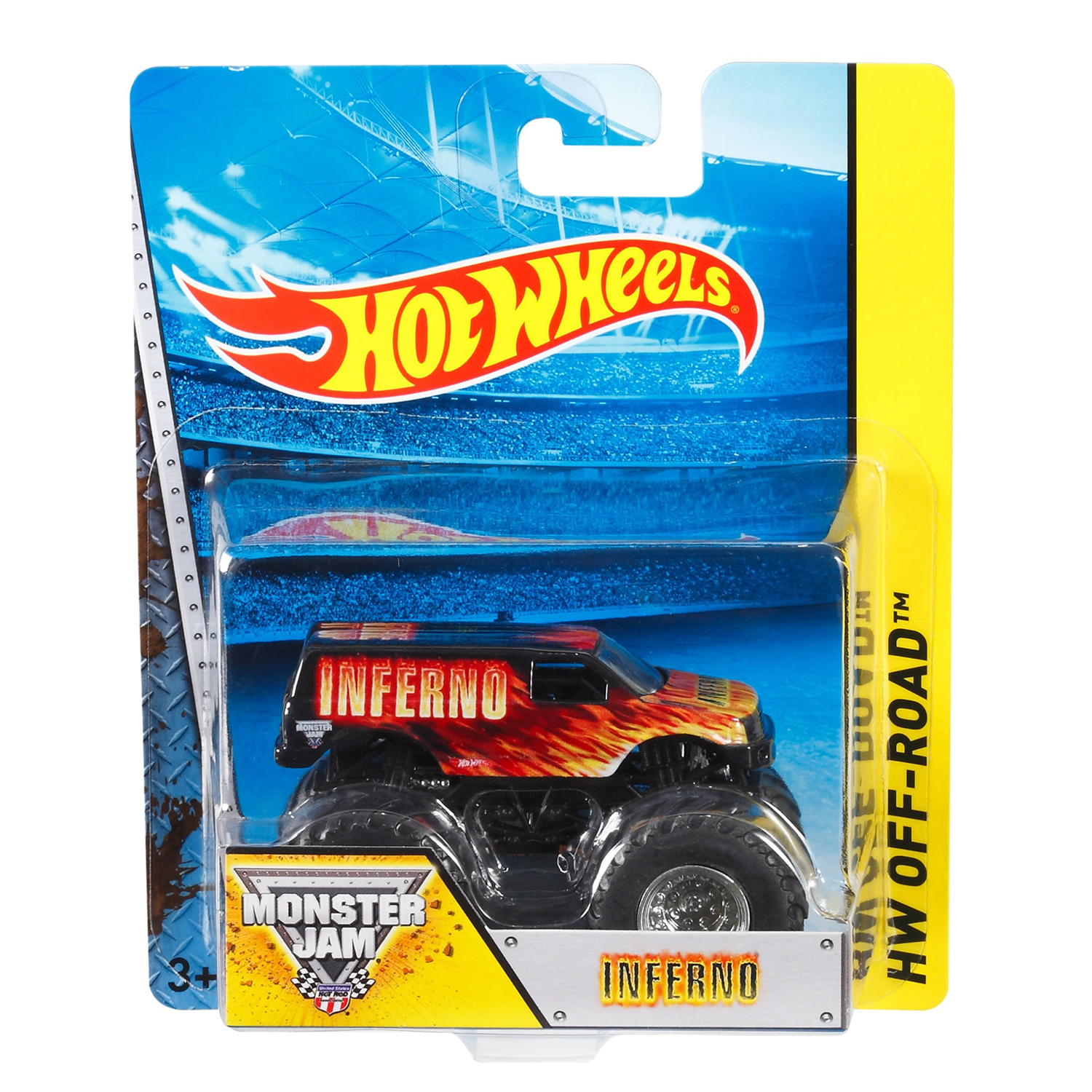 Машинка Hot Wheels Monster Jam Inferno 1:64 (BHP51) BHP37 - фото 2