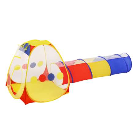Детская палатка Наша Игрушка игровая с туннелем в сумке