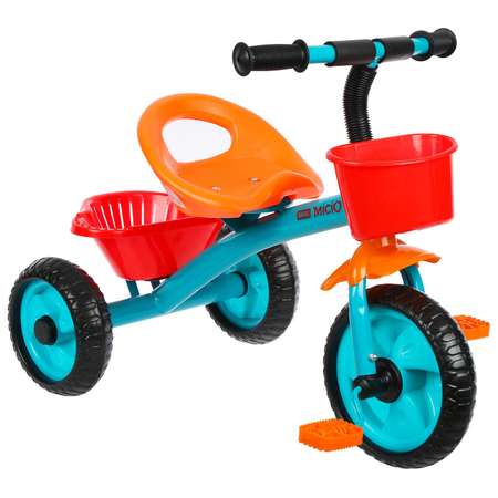 Велосипед Micio трехколесный Antic цвет бирюзовый/оранжевый/красный