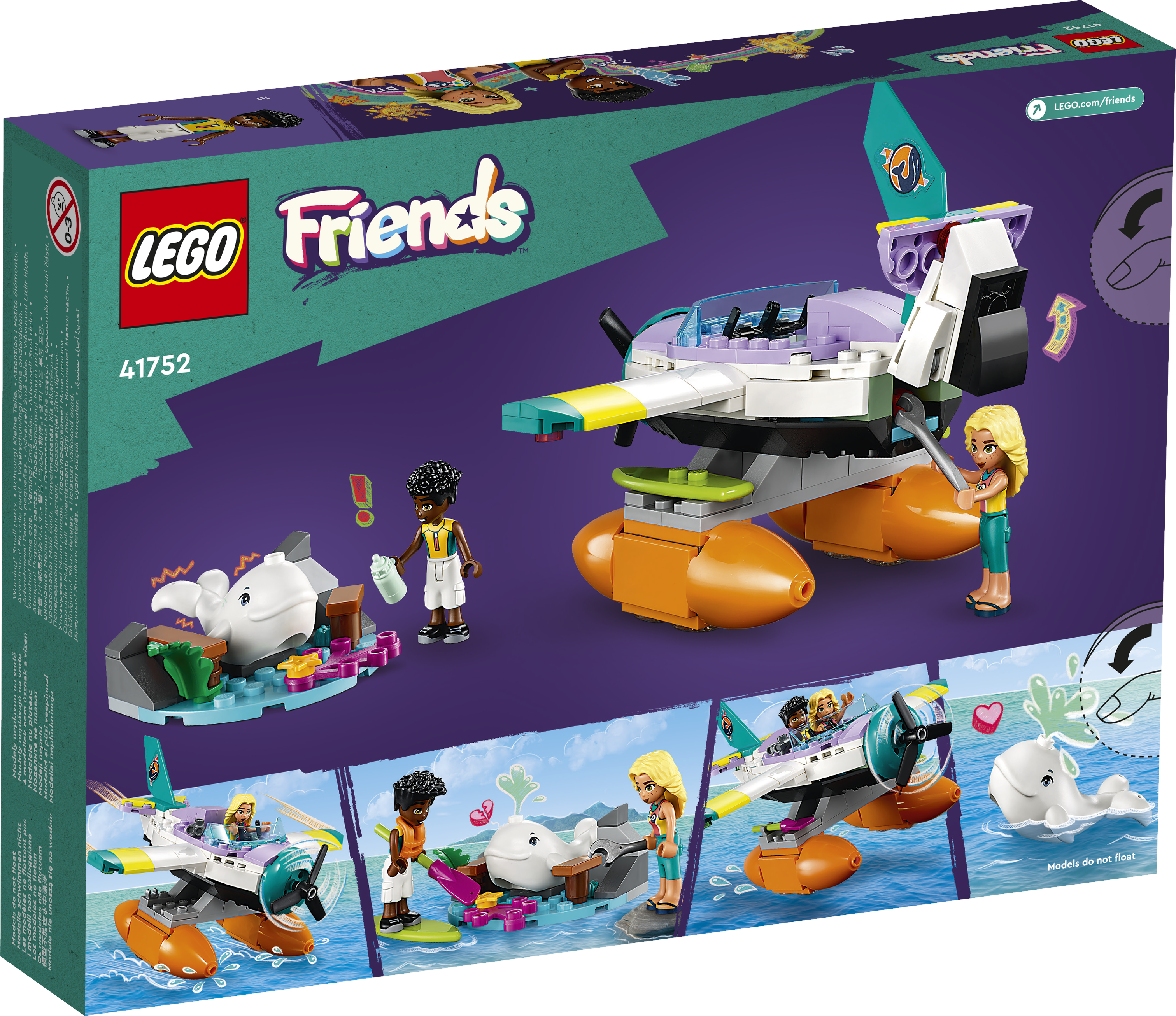 Конструктор LEGO Friends Sea Rescue Plane 41752 - фото 7