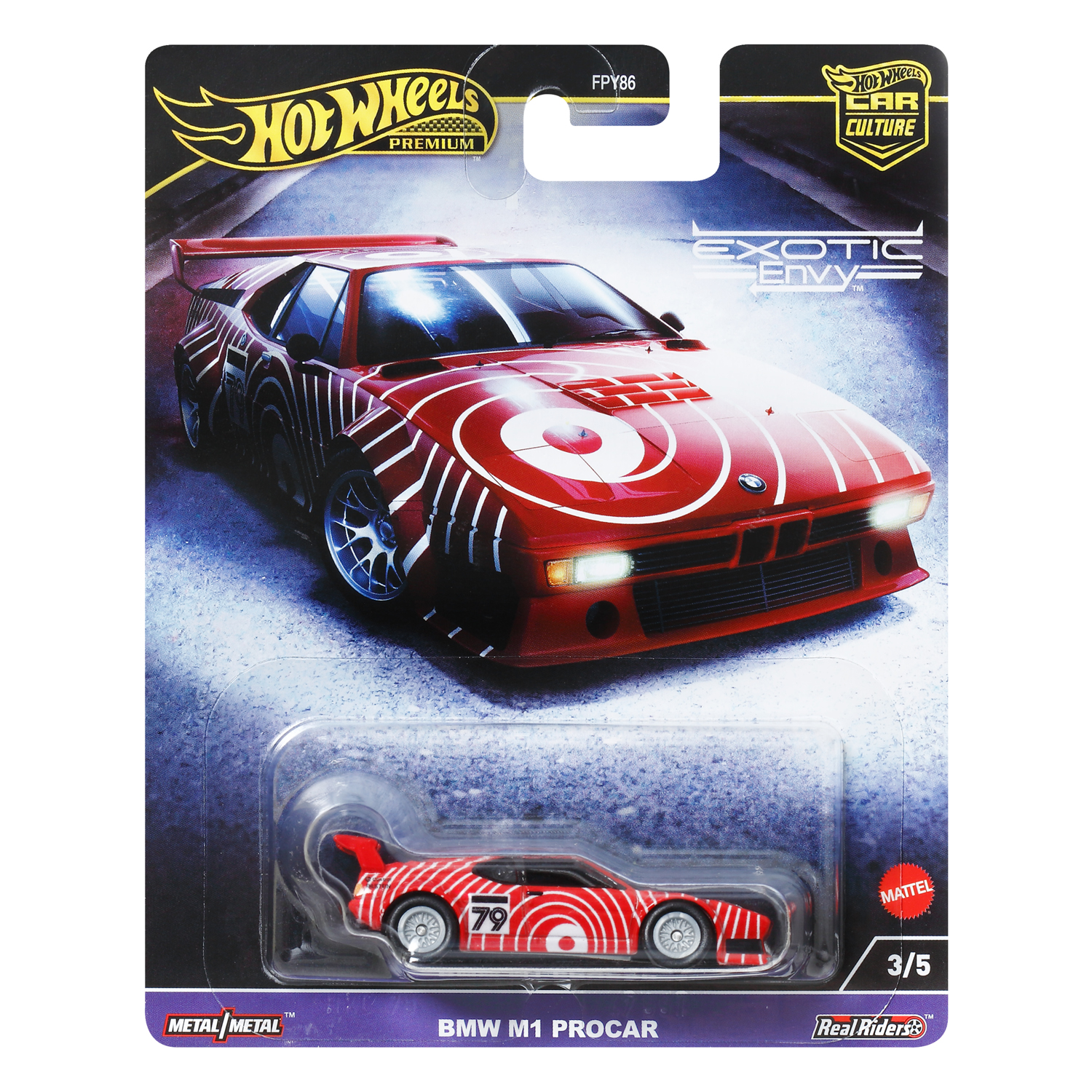 Автомобиль Hot Wheels 1:64 FPY86-A3-HKC79 - фото 1