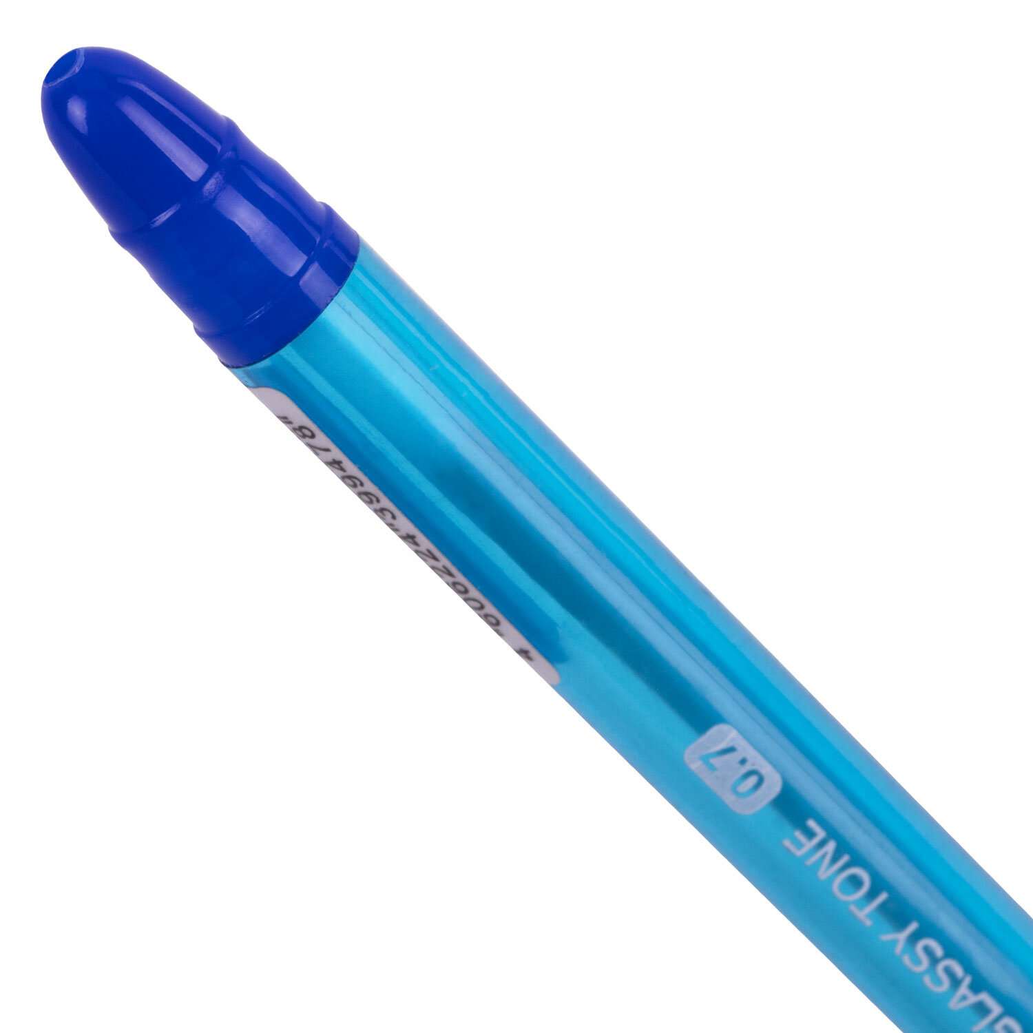 Ручки шариковые Brauberg синие набор 12 штук тонкие для школы - фото 6