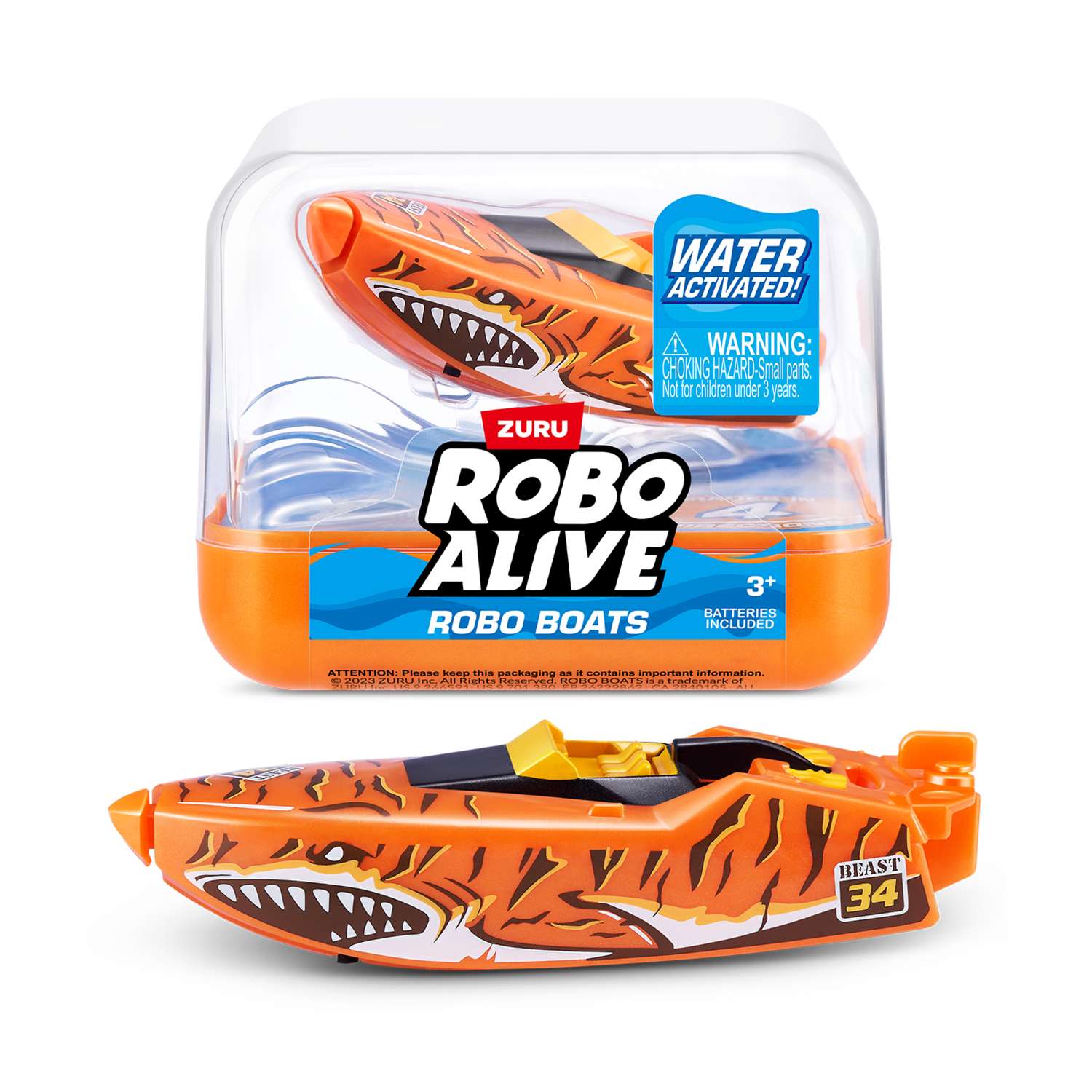 Катер Zuru ROBO ALIVE JUNIOR с мотором в ассортименте 71117UQ1 - фото 12