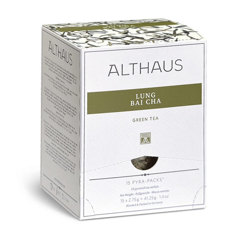 Чай ALTHAUS Pyra Pack Lung Bai Cha 15 x 2.75g - фото 1