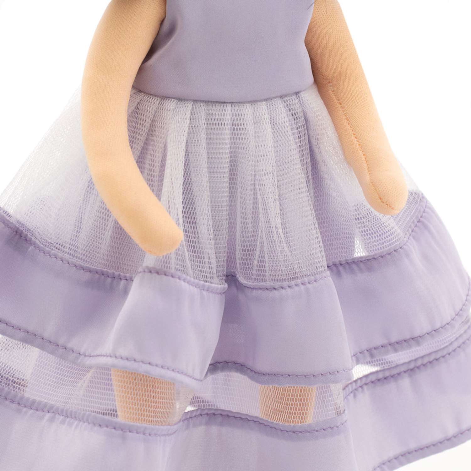 Кукла Orange Toys Sweet Sisters Lilu в фиолетовом платье 32 см Серия Вечерний шик SS04-04 - фото 6