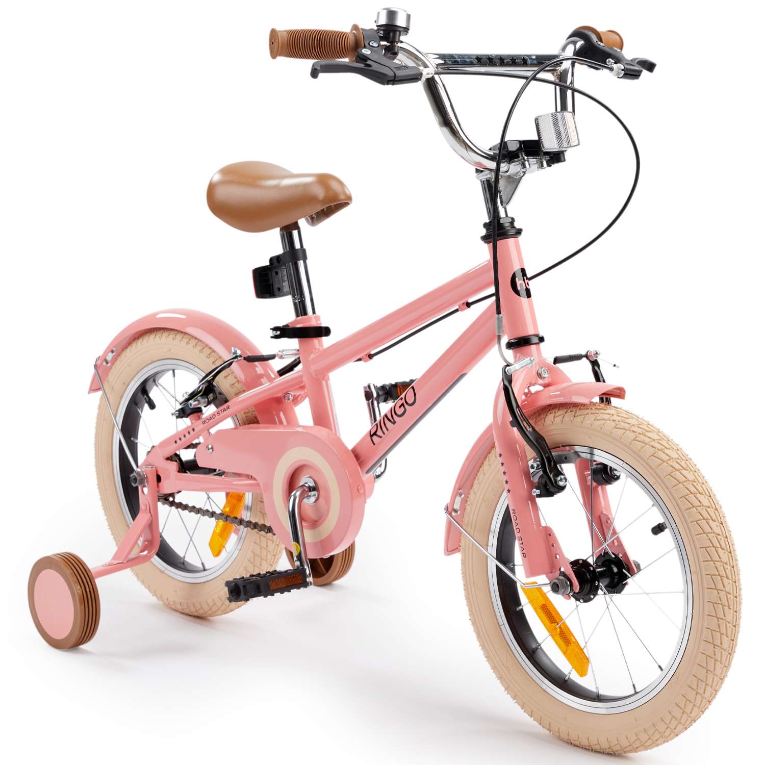 Велосипед детский Happy Baby RINGO с поддерживающими колесами - фото 1
