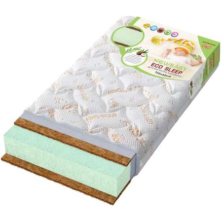 Матрас NB Eco Sleep 120х60 см BOOM BABY для детской кроватки