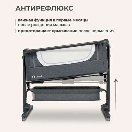 Колыбель Lionelo Timon Graphite