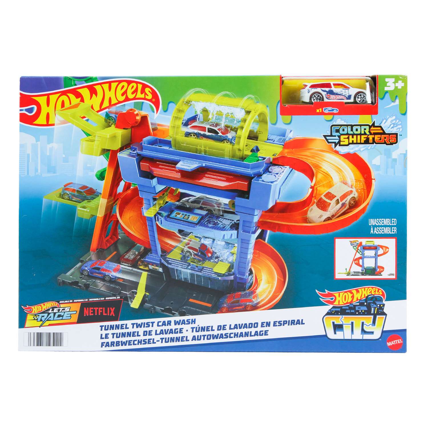 Набор игровой Hot Wheels City Автомойка:Безумные виражи HTN80 HTN80 - фото 2