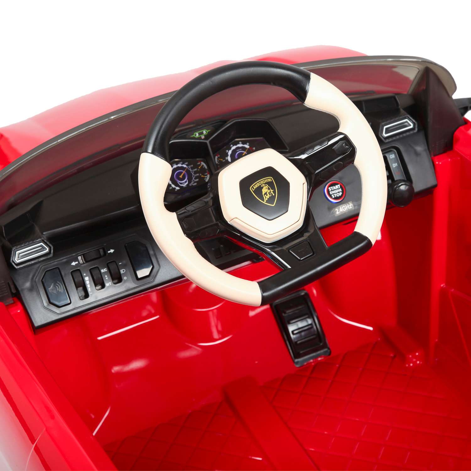 Электромобиль Rastar Lamborghini Urus Красный - фото 16