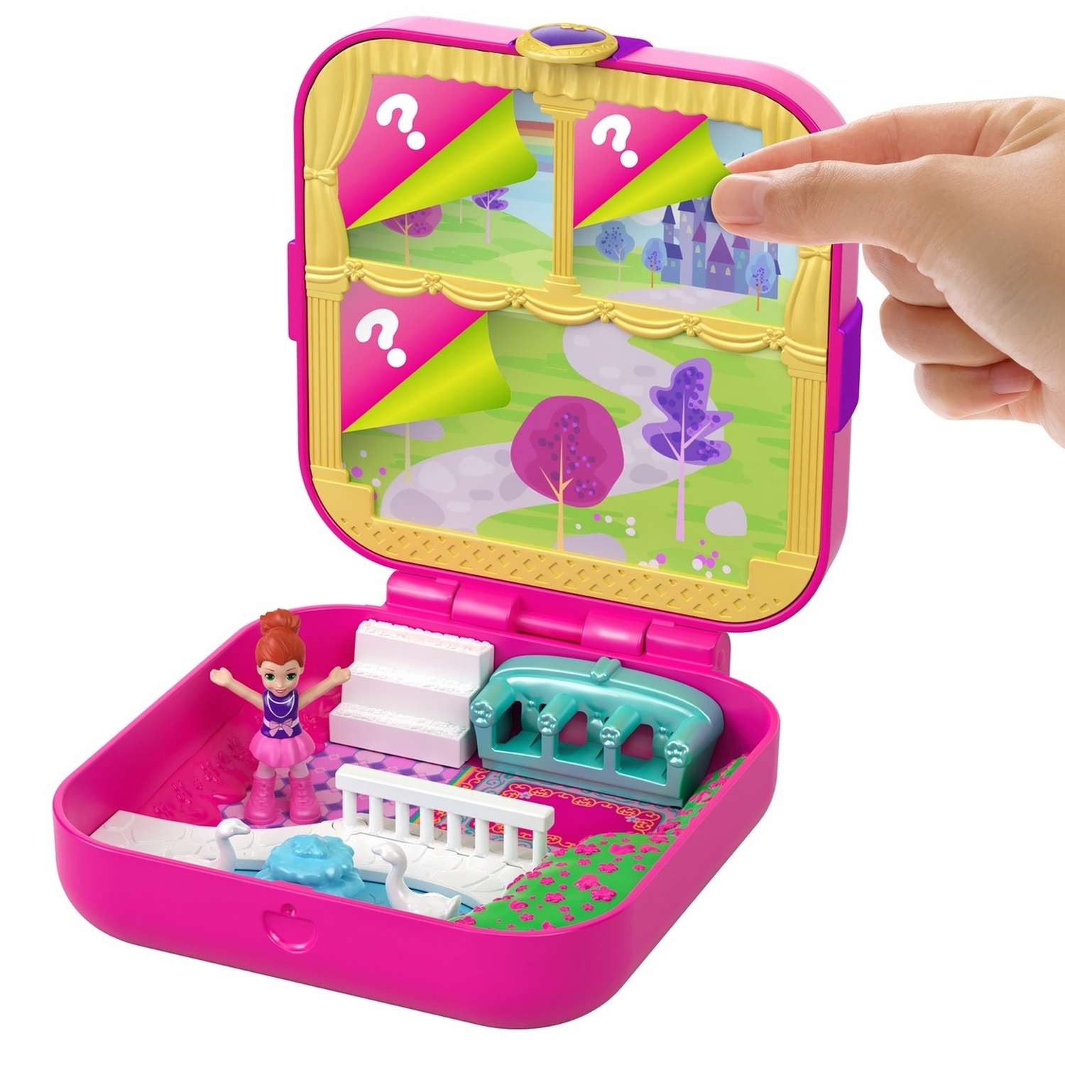 Набор игровой POLLY POCKET Мини-мир Сундучок принцессы Лайлы GDK80 GDK76 - фото 5